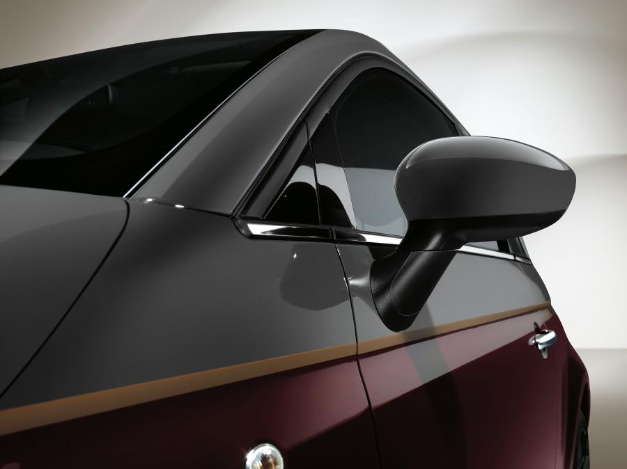 Детали экстерьера Fiat 500 Collezione by L’Uomo Vogue (312) 2018 года  (фото 4 из 4)
